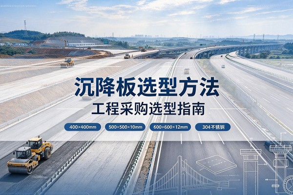 曹妃甸沉降板选择方法