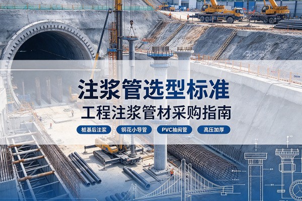 曹妃甸注浆管选型标准